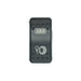 Image of a black ARB air compressor switch with an inflation gauge and tire icon, on a white background
