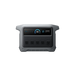 Image of an Anker SOLIX C1000 Gen 2 Portable Power Station, dark gray and black, showing the front display at 80% charge with input/output ports and five AC power outlets, angled on a black background.