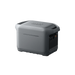Image of the Anker SOLIX C1000 Gen 2 Portable Power Station, dark gray, showing a rear three-quarter view with the AC and solar input ports visible on the side, on a black background.