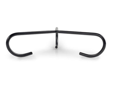 Image of GSI Dutch oven stand with dual curved supports and center leg, front view on white background.