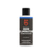 Image of Gear Aid Revivex Odor Eliminator bottle, small white plastic container with black cap and black label, showing product branding and text, front-facing view on white background.