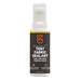 Image of Gear Aid Seam Grip TF Tent Fabric Sealant bottle, white plastic container with black label and yellow accent, front-facing view on white background.