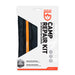 Image of Gear Aid Camp Repair Kit retail packaging with visible black pouch and orange zipper, front view showing branded cardboard sleeve on a white background.
