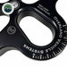 Image of OVS 4-Way R.D.L. 8-inch recovery distribution link close-up showing 45,000 lb max load markings and black aluminum finish, angled detail view on white background.
