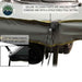 Image of the OVS Nomadic Awning showing the tie-down points for securing the awning, featuring a close-up of a main tie-down point and an inset image of a side tie-down point