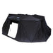 Image of an Overland Vehicle Systems 270-degree awning wall kit, fully enclosed in black fabric with an opening for entry, shown against a white background. This kit provides complete enclosure around an existing awning for added protection and privacy