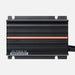 Image of the top of a REDARC BCDC Classic 50A Battery Charger with a red stripe running across the middle on a gray background. The words "The Power of REDARC" are visible near the bottom left of the charger