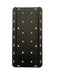 Image of RotopaX Fuelpax universal mounting plate in black steel with multiple slotted and square holes, front view on white background.